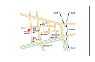 名刺に使う地図工房 名刺図鑑